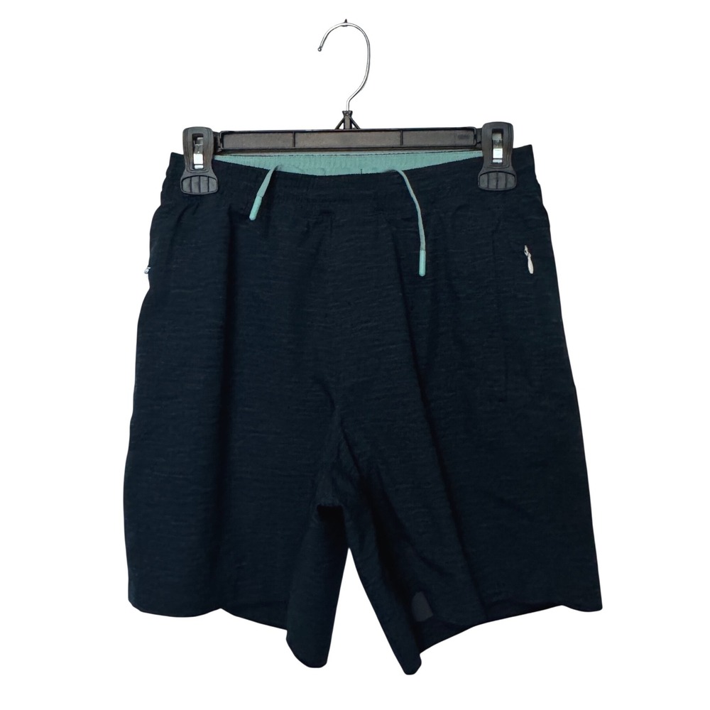 Birddogs Shorts Mens Small Navy Blue Lined Athletic Workout Gym Performance Swim